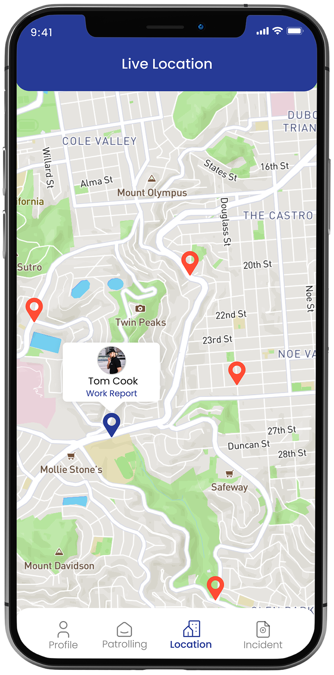 M&M Guard GPS Map Patrol App